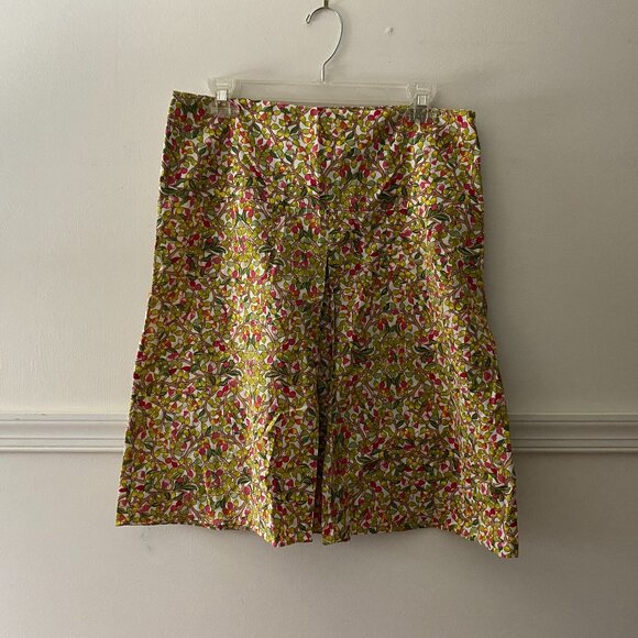 NWT Diane von Furstenberg 100% Cotton Floral Print Box Print Size 10 - Picture 2 of 7